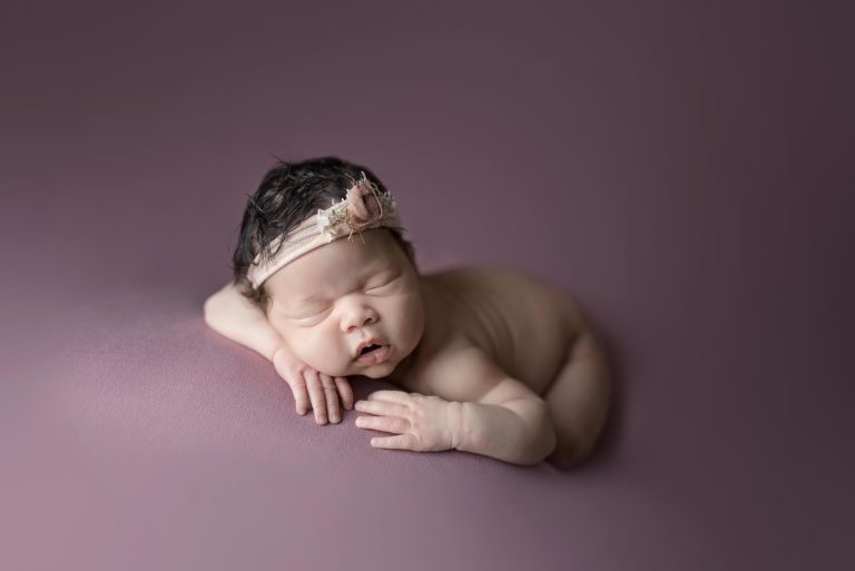 newborn photography in ottawa cute baby girl