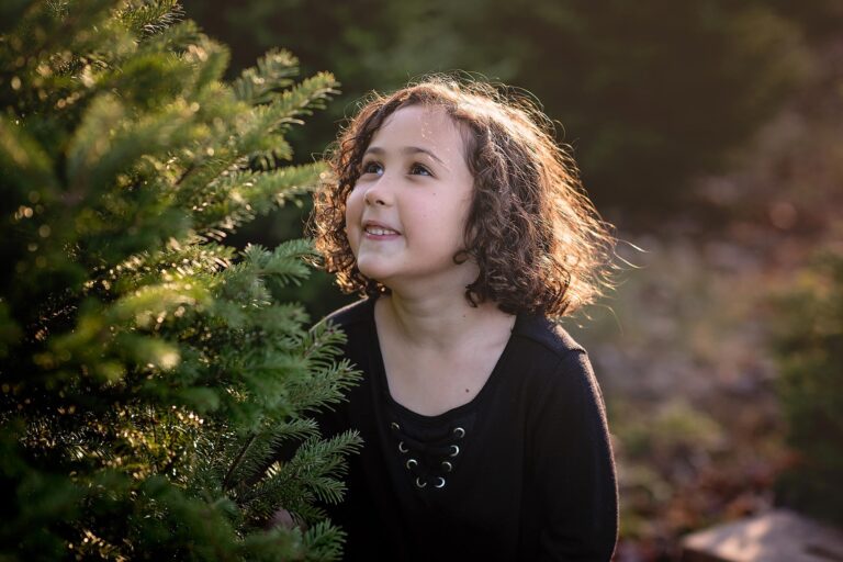 Ottawa Family Photographer | At the Tree Farm with F & A