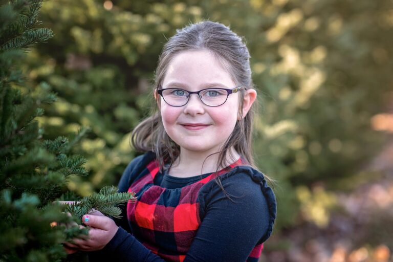 Ottawa Family Photographer | At the Tree Farm with M & S