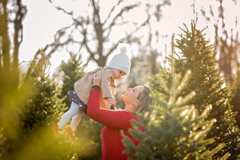Ottawa Family Photographer | At the Tree Farm with J & M