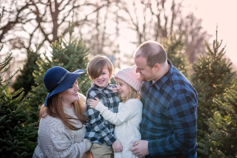 Ottawa Family Photographer | At the Tree Farm with K & S