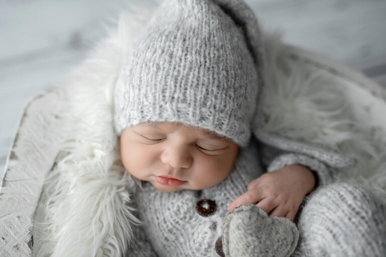 ottawa newborn photographer closeup baby