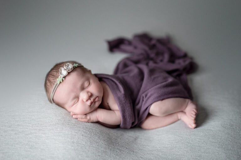 newborn baby girl in ottawa